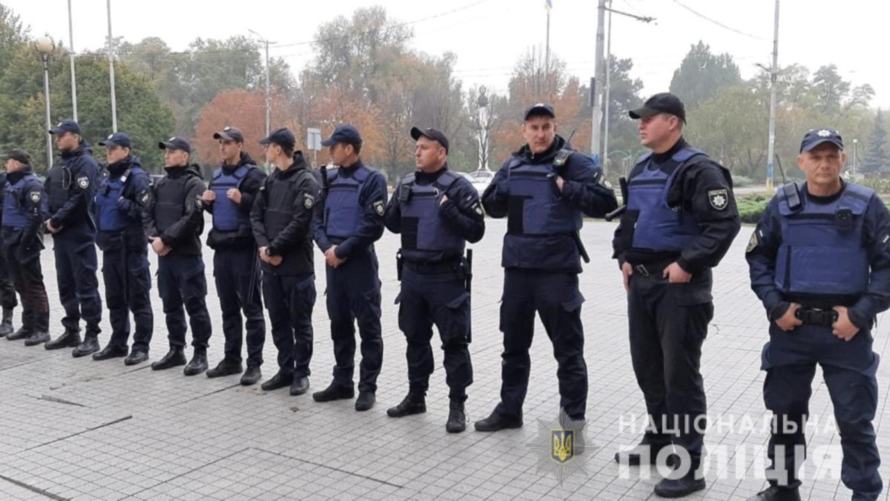 В Запоріжжі поліція не зафіксувала порушень правопорядку під час урочистих заходів 12-14 жовтня