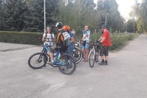 Про велопробіг на тандемах за участю незрячих людей говорили на Суспільному в Запоріжжі