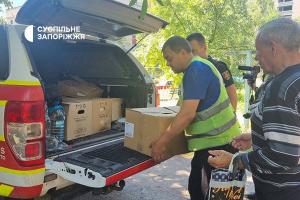 Жителям прифронтового Гуляйполя передали гуманітарну допомогу від команди Суспільне Запоріжжя